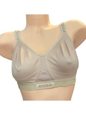 Shock Absorber Beige Sports Bra Size 34D